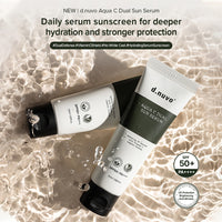 d.nuvo Aqua C Dual Sun Serum SPF50 PA++++ – Vitamin C Sunscreen Serum (50ml)