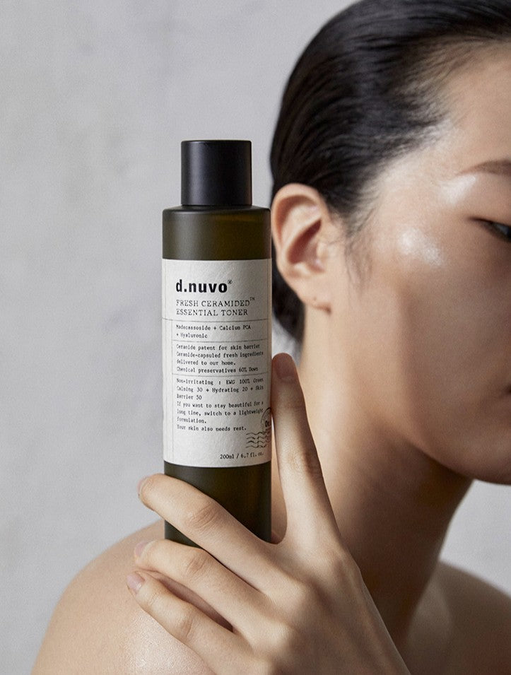 d.nuvo Fresh Ceramided™ Essential Toner – Clinically Strengthens Barrier from Day 1 (200ml)